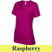 Anvil 392 női pehelysúlyú 110 g-os V nyakú női póló AN392 raspberry